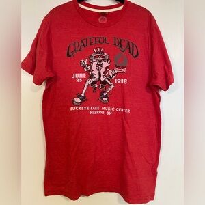 Homage Grateful Dead Buckeye Lake 1988 Tee - Size Large
